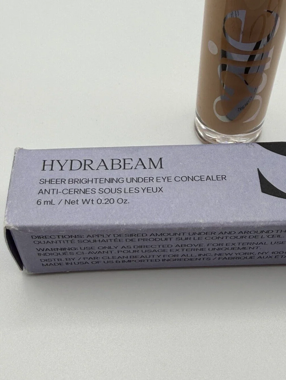Saie Hydrabeam Concealer HB Five 6mL Sheer Brightening Under Eye NEW Box